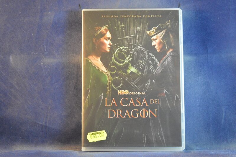 JUEGO DE TRONOS: LA CASA DEL DRAGÓN - SEGUNDA TEMPORADA COMPLETA - 4 DVD
