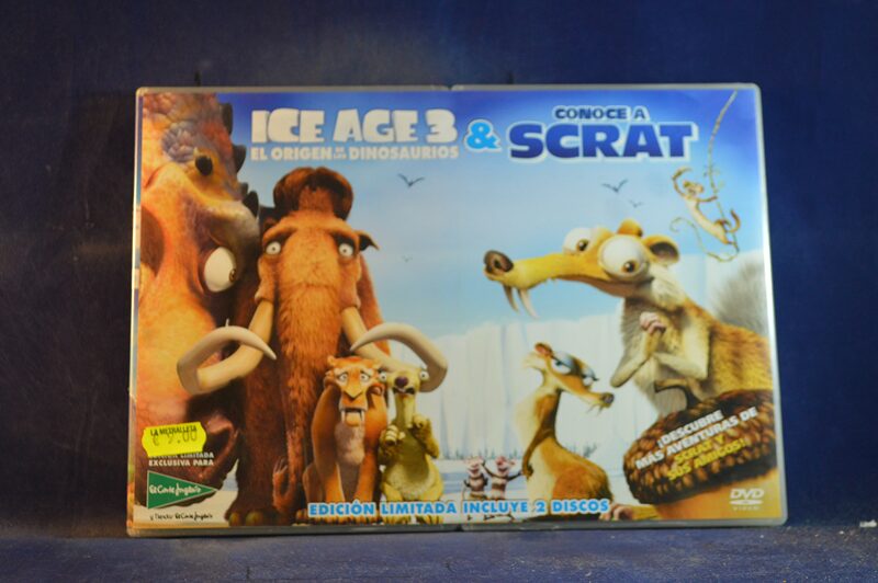 ICE AGE 3 EL ORIGEN DE LOS DINOSAURIOS / CONOCE A SCRAT - 2 DVD