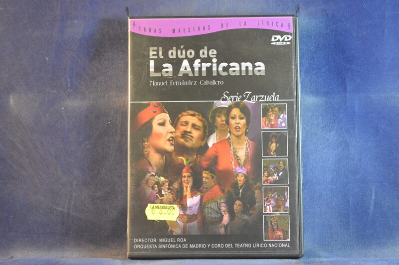 MANUEL FERNÁNDEZ CABALLERO - EL DÚO DE LA AFRICANA - DVD MUSICAL