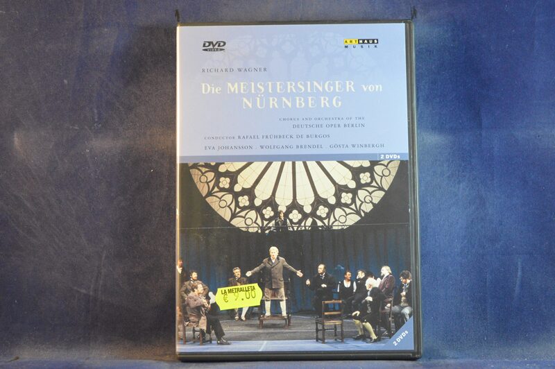 WAGNER - DIE MEISTERSINGER VON NÜURNBERG - DVD MUSICAL