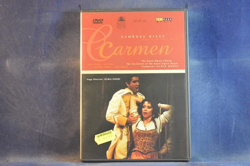BIZET - CARMEN - DVD MUSICAL