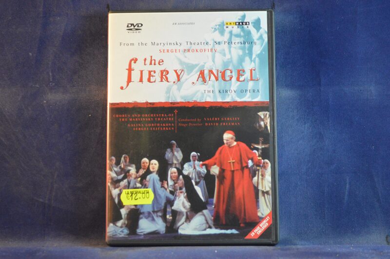 PROKOFIEV - THE FIERY ANGEL - DVD MUSICAL