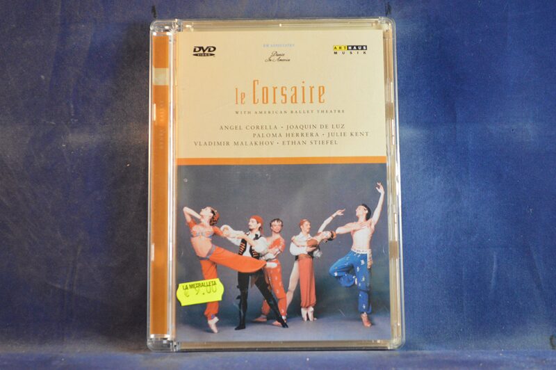 WITH AMERICAN BALLET THEATRE - LE CORSAIRE - DVD MUSICAL