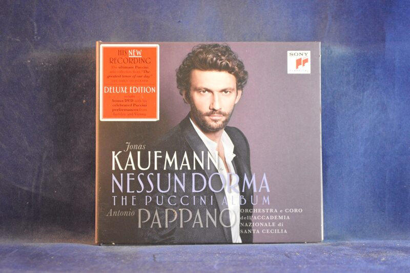 JONAS KAUFMANN, ORCHESTRA E CORO DELL'ACCADEMIA NAZIONALE DI SANTA CECILIA, ANTONIO PAPPANO - NESSUN DORMA - THE PUCCINI ALBUM - CD + DVD