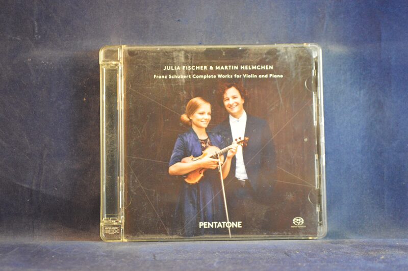 FRANZ SCHUBERT - JULIA FISCHER, MARTIN HELMCHEN - COMPLETE WORKS FOR VIOLIN AND PIANO - 2 CD