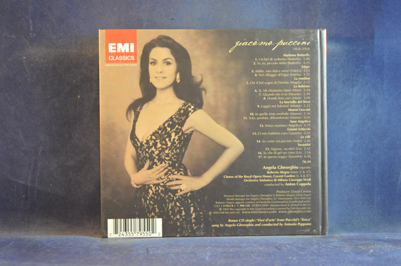 PUCCINI, ANGELA GHEORGHIU, ORCHESTRA SINFONICA DI MILANO GIUSEPPE VERDI, ANTON COPPOLA – PUCCINI - 2 CD - Imagen 2
