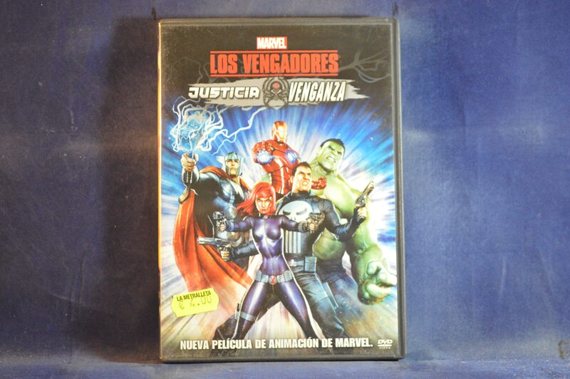 LOS VENGADORES - JUSTICIA VENGANZA - DVD