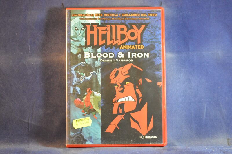 HELLBOY ANIMATED - BLOOD & IRON DIOSES Y VAMPIROS - DVD