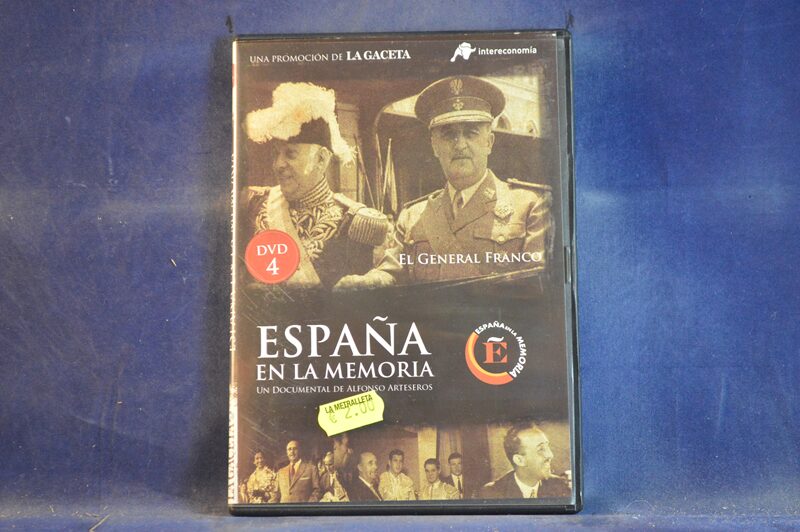 ESPAÑA EN LA MEMORIA - EL GENERAL FRANCO - DVD ( CAJA FINA )