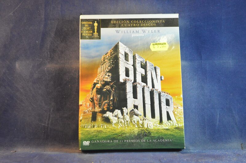 BEN-HUR - EDICIÓN COLECCIONISTA - 4 DVD