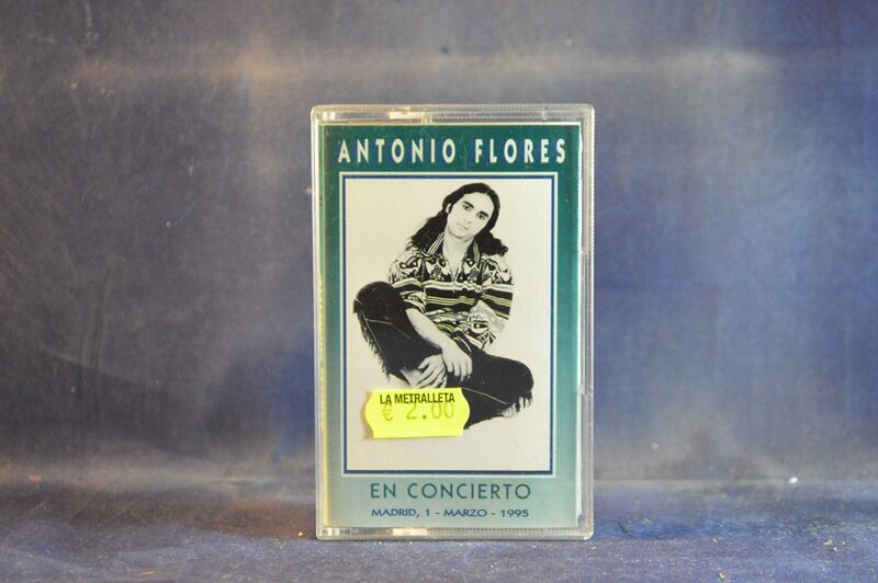 ANTONIO FLORES - EN CONCIERTO MADRID, 1 MARZO - 1995 - CASETE