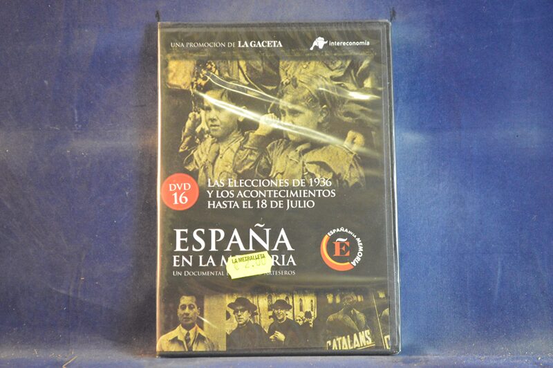 ESPAÑA EN LA MEMORIA - LAS ELECCIONES DE 1936 Y LOS ACONTECIMIENTOS HASTA EL 18 DE JULIO - DVD ( CAJA FINA )