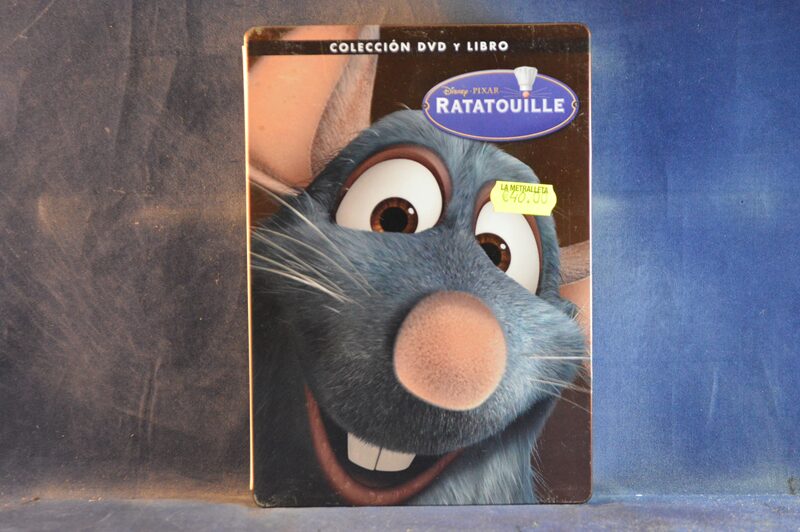 RATATOUILLE - DVD + LIBRO ( CAJA METÁLICA )