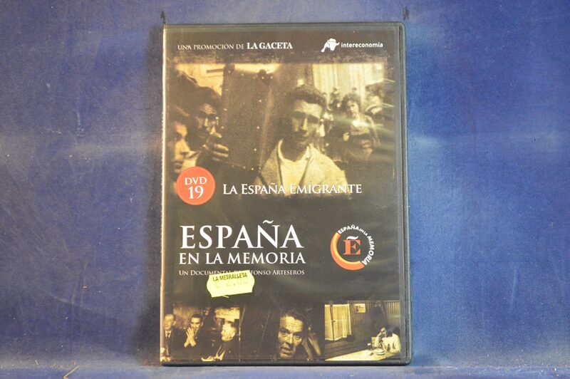ESPAÑA EN LA MEMORIA - LA ESPAÑA EMIGRANTE - DVD ( CAJA FINA )