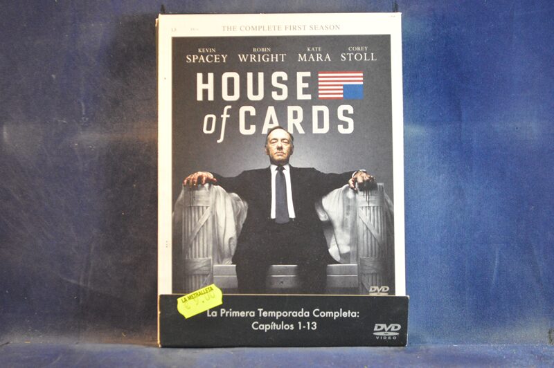HOUSE OF CARDS - LA PRIMERA TEMPORADA COMPLETA: CAPÍTULOS 1-13 - 4 DVD