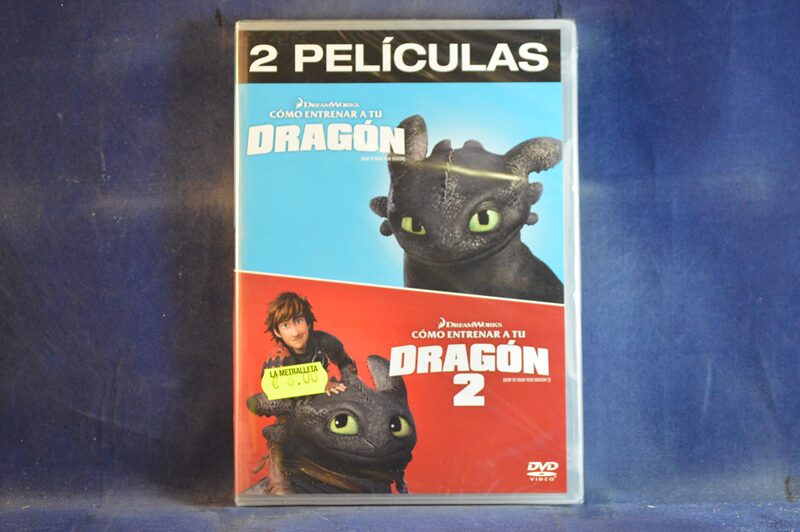 CÓMO ENTRENAR A TU DRAGÓN / CÓMO ENTRENAR A TU DRAGÓN 2 - 2 DVD