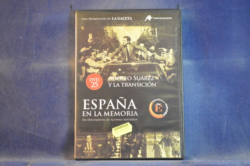 ESPAÑA EN LA MEMORIA - ADOLFO SUÁREZ Y LA TRANSICIÓN - DVD ( CAJA FINA )