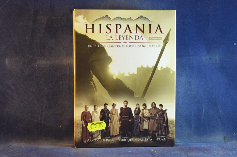 HISPANIA LA LEYENDA - UN PUEBLO CONTRA EL PODER DE UN IMPERIO - TEMPORADA 1 - 4 DVD