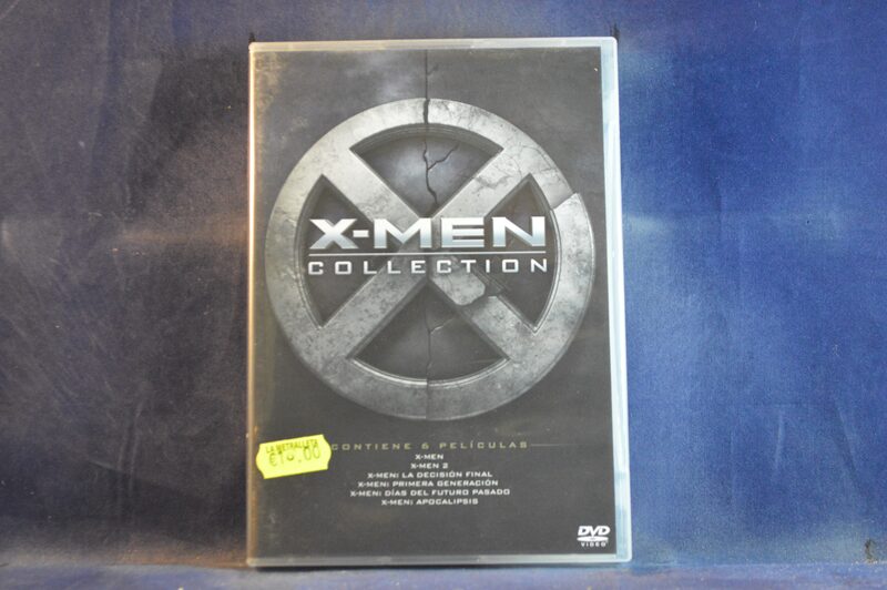 X-MEN COLLECTION - X-MEN / X-MEN 2 / X-MEN: LA DECISIÓN FINAL / X-MEN: PRIMERA GENERACIÓN / X-MEN: DÍAS DEL FUTURO PASADO / X-MEN: APOCALIPSIS - 6 DVD