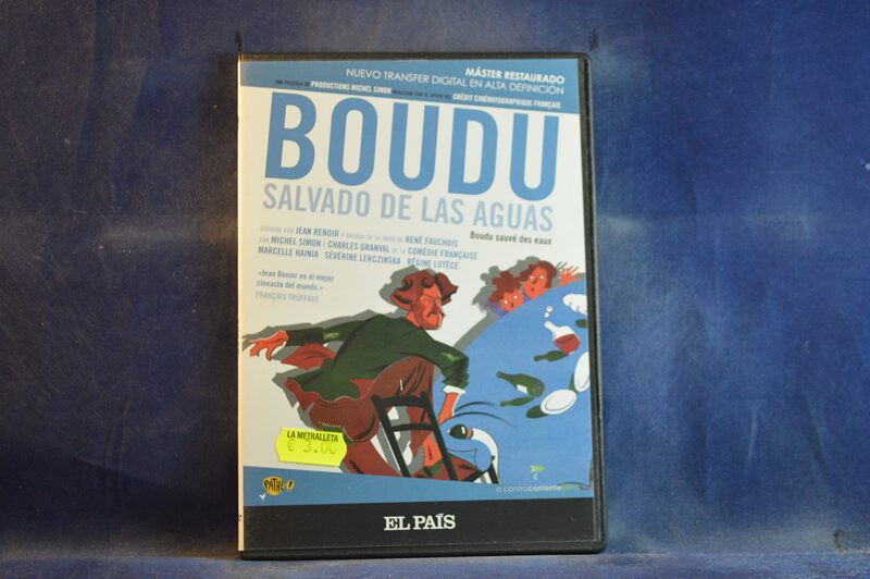 BOUDU SALVADO DE LAS AGUAS - DVD ( CAJA FINA )