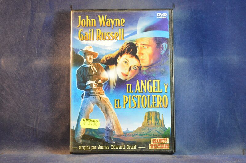 EL ANGEL Y EL PISTOLERO - DVD