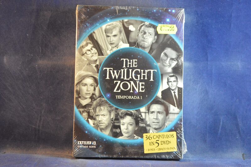 THE TWILIGHT ZONE - TEMPORADA 1 - 36 CAPÍTULOS - 5 DVD