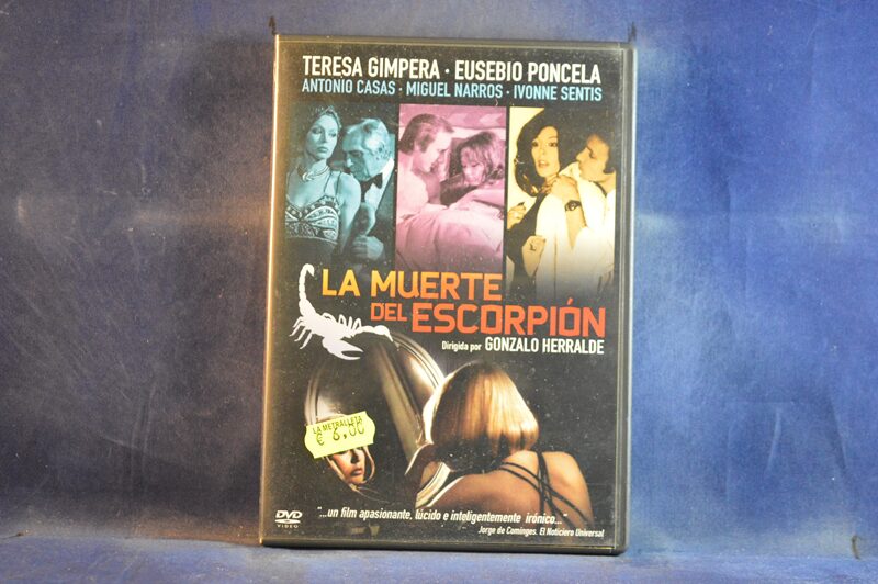 LA MUERTE DEL ESCORPIÓN - DVD