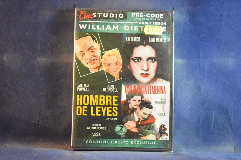 HOMBRE DE LEYES / DIPLOMACIA FEMENINA - 2 DVD