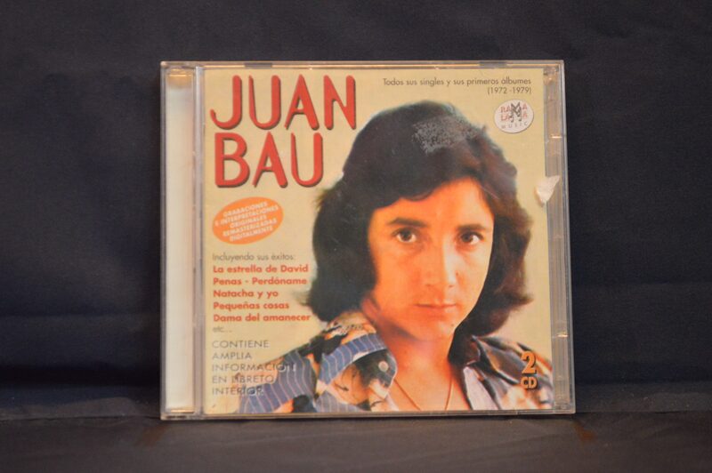 JUAN BAU - TODOS SUS SINGLES Y SUS PRIMEROS ÁLBUMES (1972-1979) - 2 CD