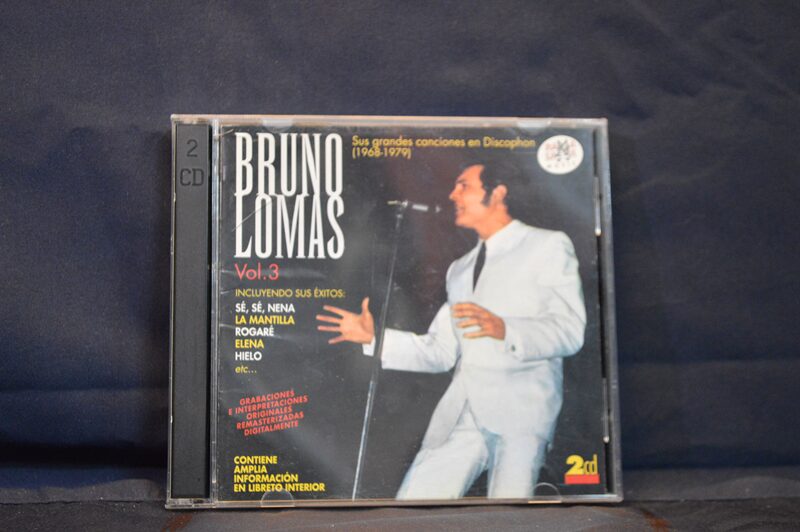 BRUNO LOMAS - SUS GRANDES CANCIONES EN DISCOPHON (1968-1979) - 2 CD