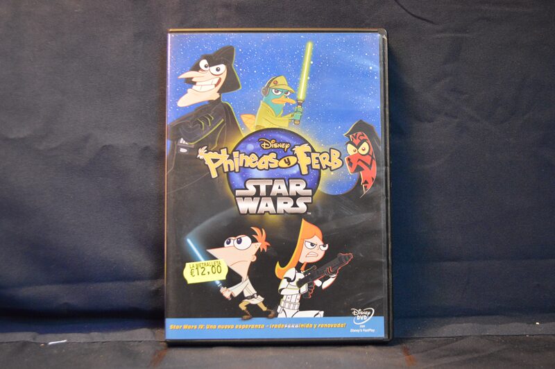 PHINEAS Y FERB STAR WARS - DVD