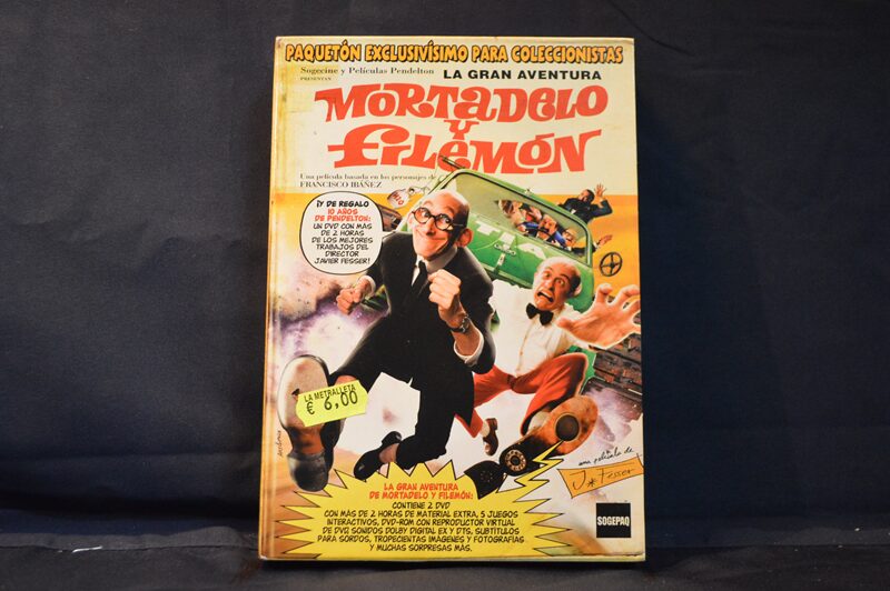MORTADELO Y FILEMÓN - LA GRAN AVENTURA / 10 AÑOS DE PENDELTON - 2 DVD