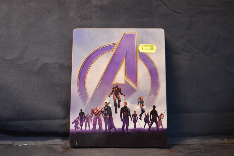 AVENGERS ENDGAME - BLU RAY + EXTRAS + BLU RAY 4K ( CAJA METÁLICA )