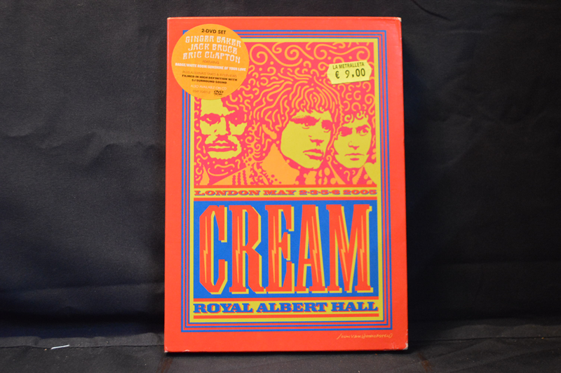 CREAM - ROYAL ALBERT HALL - LONDON - MAY 2-3-5-6 05 - 2 DVD MUSICAL