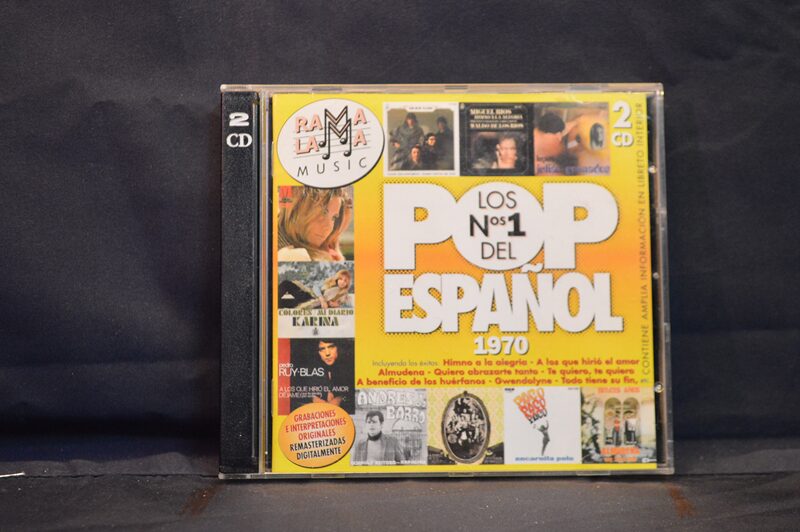 VARIOS - LOS NÚMEROS UNO DEL POP ESPAÑOL 1970 - 2 CD