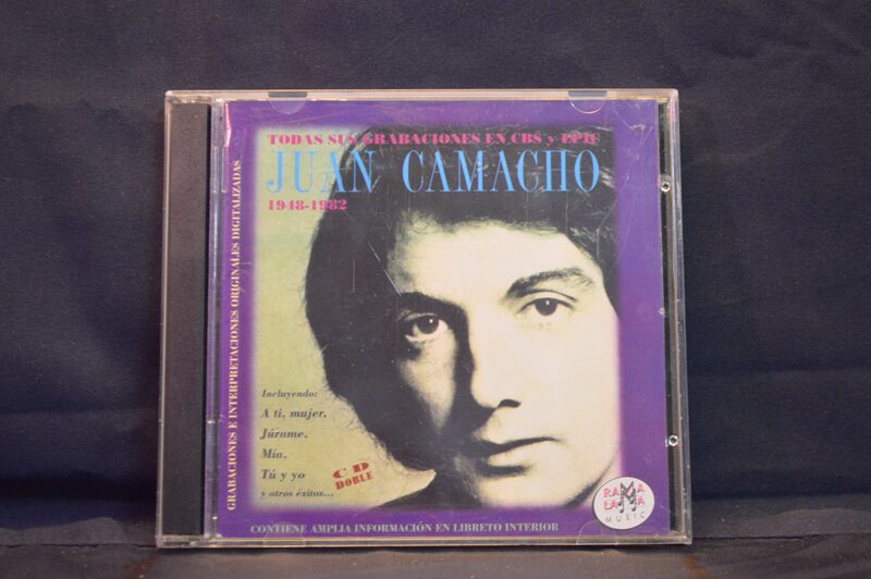 JUAN CAMACHO - TODAS SUS GRABACIONES EN CBS Y EPIC (1948-1982) - 2 CD