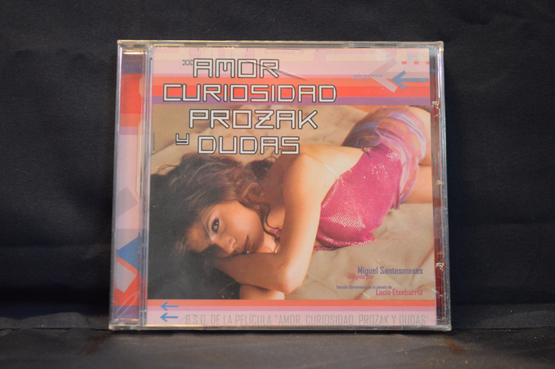 B.S.O. DE LA PELÍCULA AMOR, CURIOSIDAD, PROZAK Y DUDAS - CD