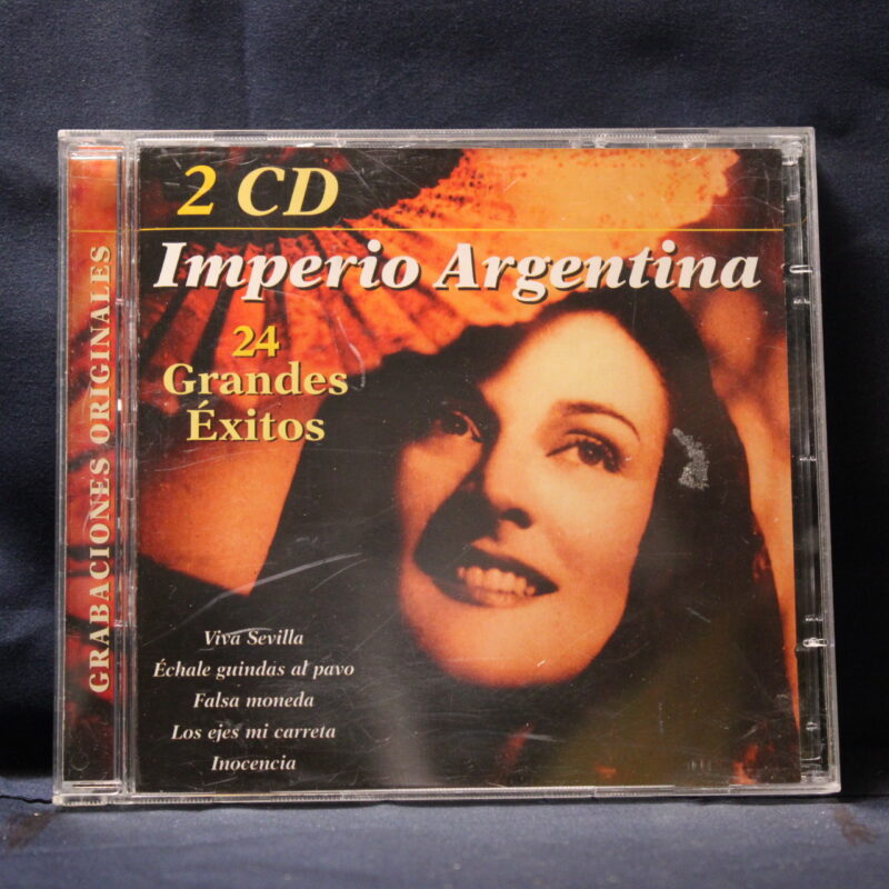 IMPERIO ARGENTINA - 24 GRANDES ÉXITOS - 2 CD