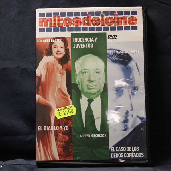 MITOSDELCINE: EL DIABLO Y YO / INOCENCIA Y JUVENTUD / EL CASO DE LOS DEDOS CORTADOS - DVD