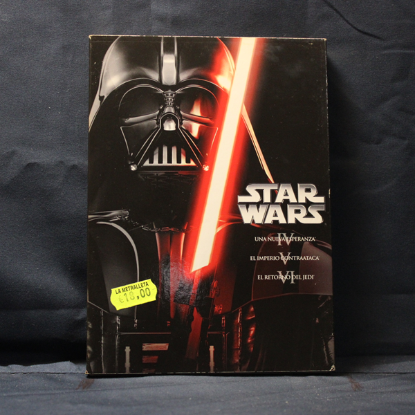 STAR WARS: UNA NUEVA ESPERANZA / EL IMPERIO CONTRAATACA / EL RETORNO DEL JEDI - 3 DVD
