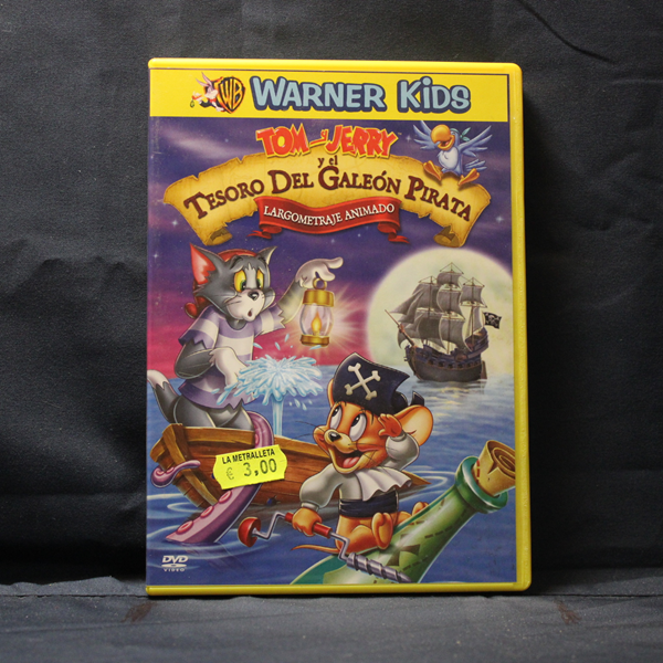 TOM Y JERRY Y EL TESORO DEL GALEÓN PIRATA - DVD
