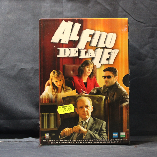AL FILO DE LA LEY - EPISODIOS: 1-13 - 4 DVD