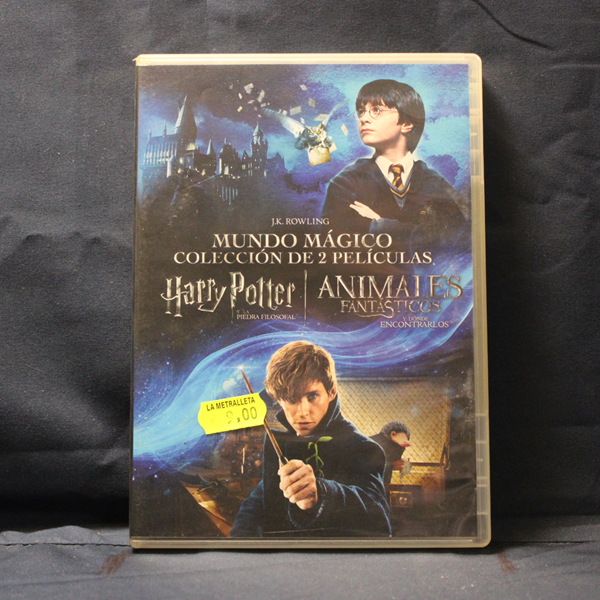 HARRY POTTER Y LA PIEDRA FILOSOFAL / ANIMALES FANTÁSTICOS Y DONDE ENCONTRARLOS - 2 DVD