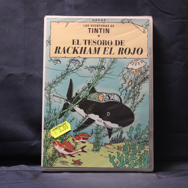 LAS AVENTURAS DE TINTIN: EL TESORO DE RACKHAM EL ROJO - DVD