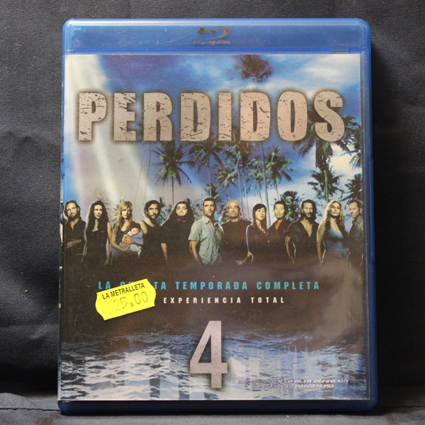 PERDIDOS - LA CUARTA TEMPORADA COMPLETA - 5 BLU-RAY