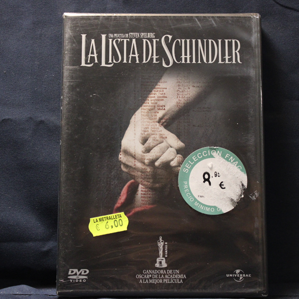 LA LISTA DE SCHINDLER - DVD