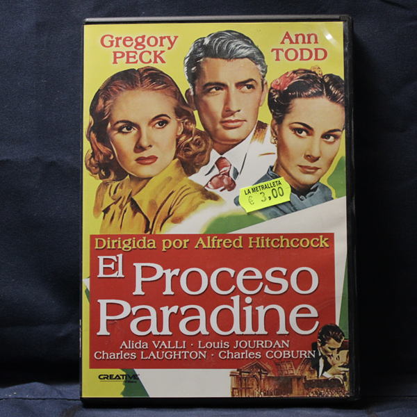 EL PROCESO PARADINE - DVD