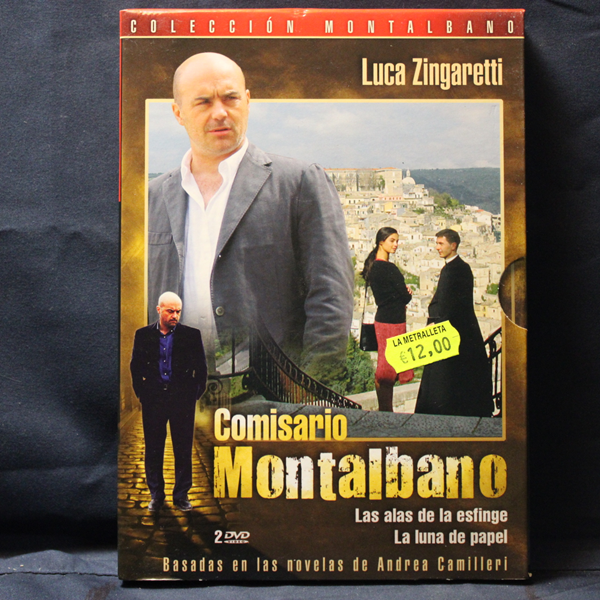 COMISARIO MONTALBANO - LAS ALAS DE LA ESFINGE / LA LUNA DE PAPEL - 2 DVD