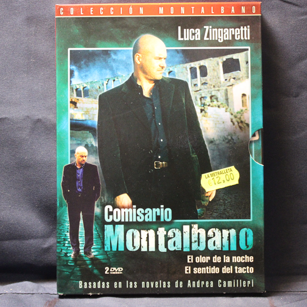 COMISARIO MONTALBANO - EL OLOR DE LA NOCHE / EL SENTIDO DEL TACTO - 2 DVD