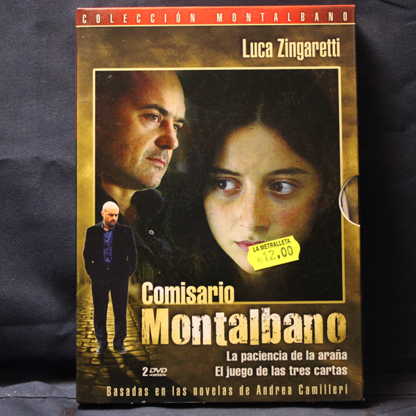 COMISARIO MONTALBANO - LA PACIENCIA DE LA ARAÑA / EL JUEGO DE LAS TRES CARTAS - 2 DVD
